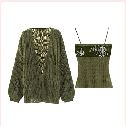 Shinny Oliv Set