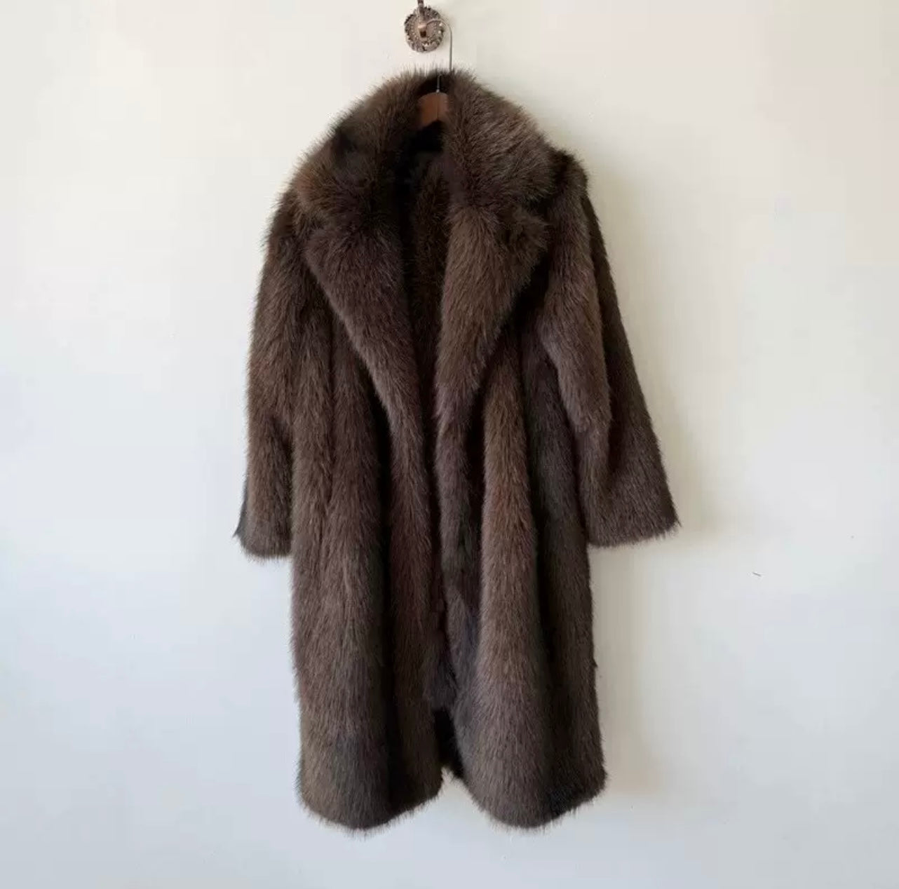 Pelz-Mantel
