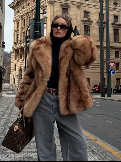 Pelz-Jacke