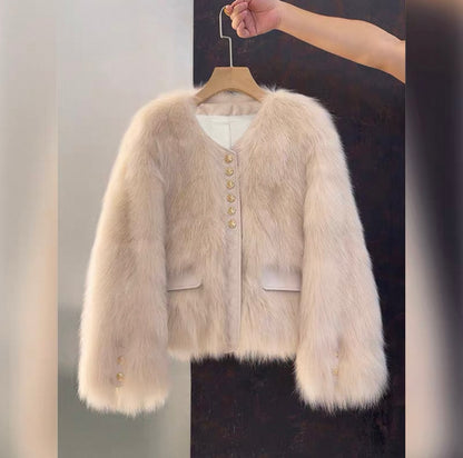 Elegante Fell-Jacke