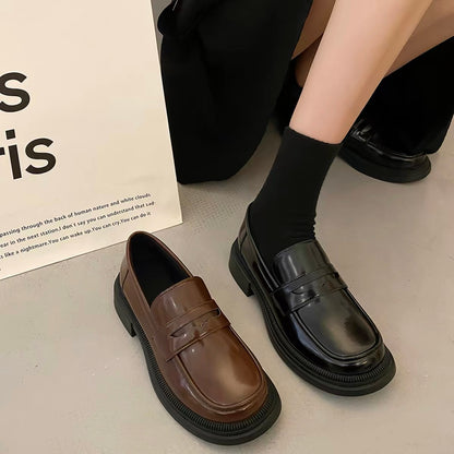 Loafer mit Glanz