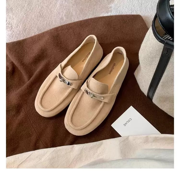 Loafer aus Wildleder