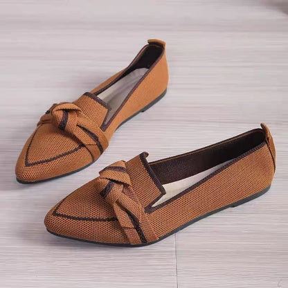 Loafer mit Knotendetail