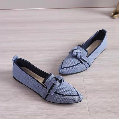 Loafer mit Knotendetail