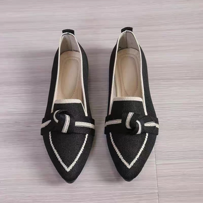 Loafer mit Knotendetail