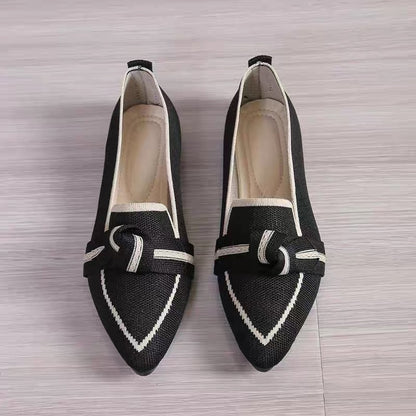 Loafer mit Knotendetail