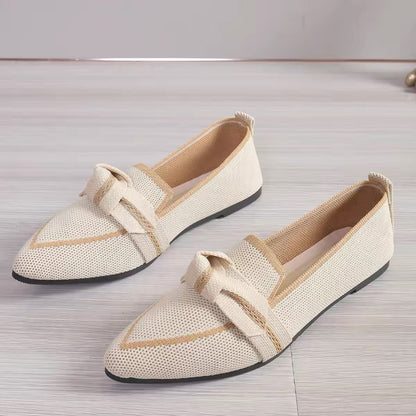 Loafer mit Knotendetail