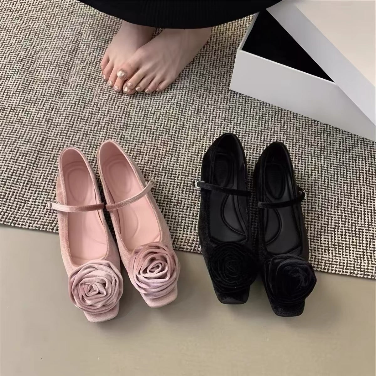 Ballerina mit Blume