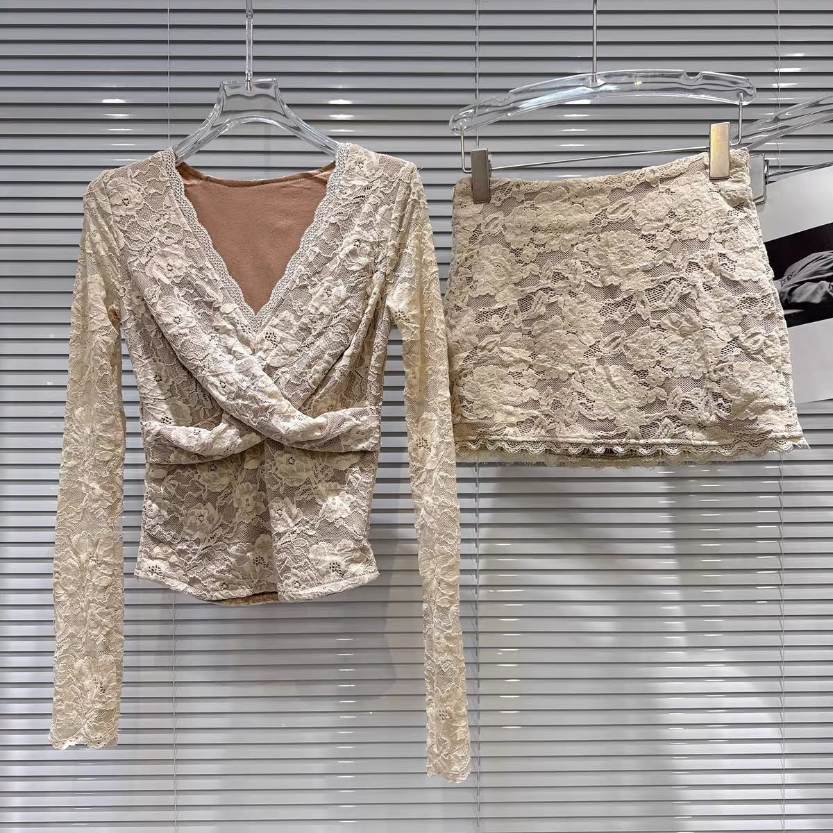 Set aus Spitze