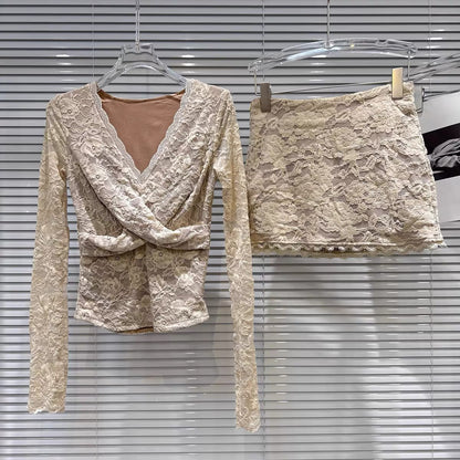 Set aus Spitze