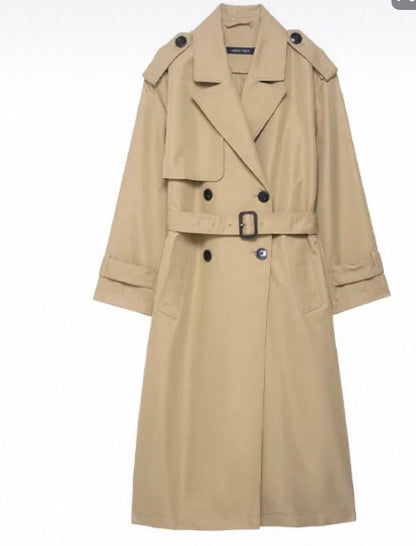 Langer Trenchcoat