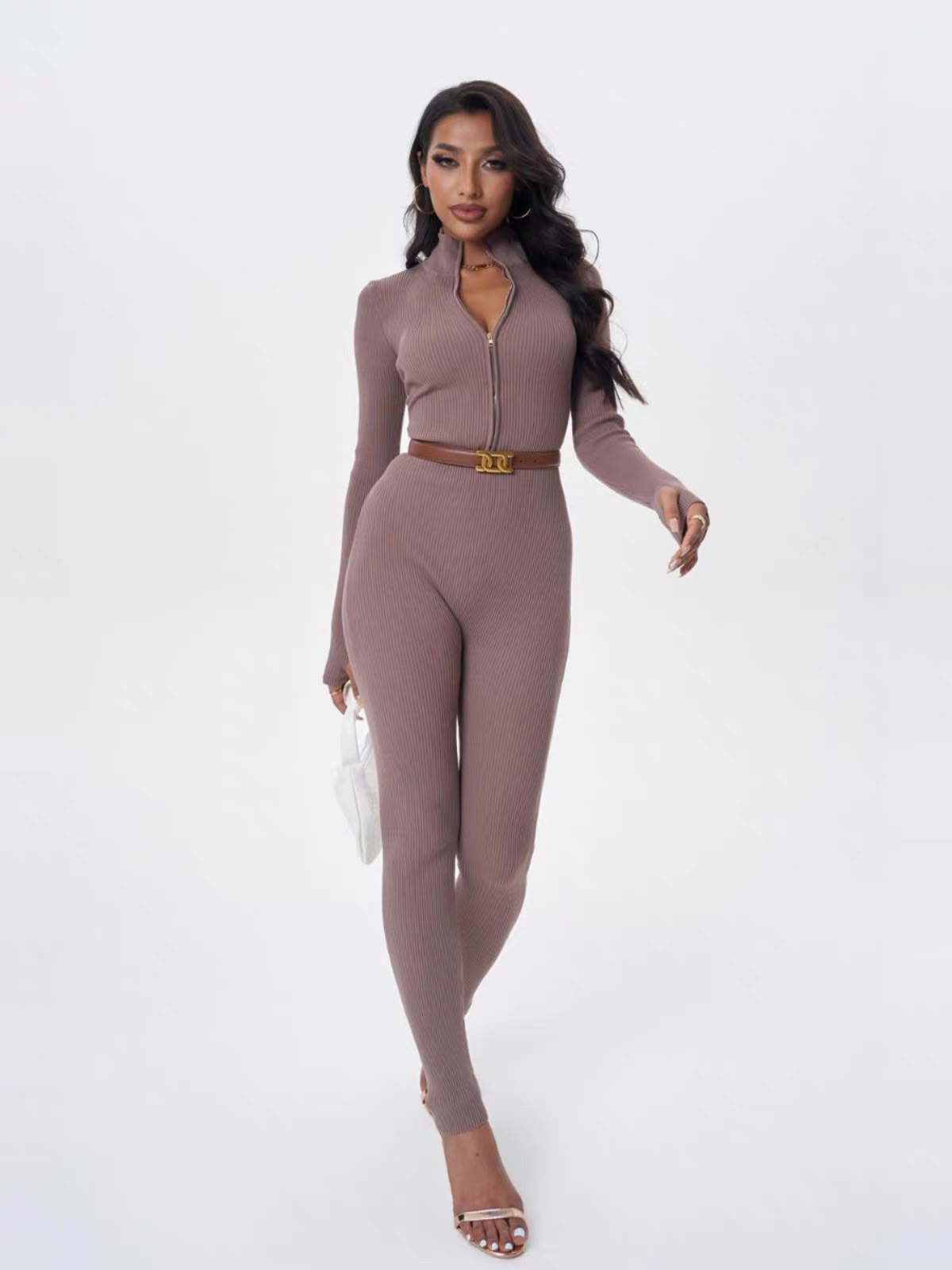 Bodycon Knit Catsuit